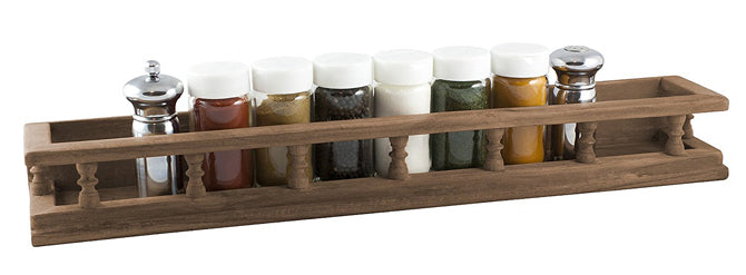 SeaTeak Spice Rack Teak Large