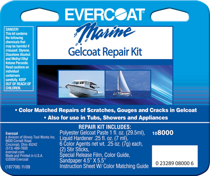 Boat Gel Coat Repair