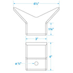 Seachoice BOW STOP-3 X3 -1/2 I.D.(BULK)