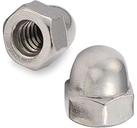 18-8 SS Cap Nut 8/32