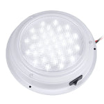 5 1/2 in Dome White Powder Coat LED