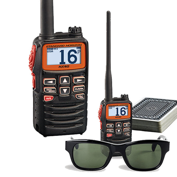Standard Horizon 6W Ultra Compact Marine Handheld VHF Radio