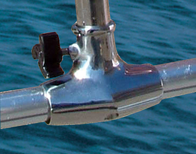 Southern California - 3 Perko/West Marine Clamp On Rod holders